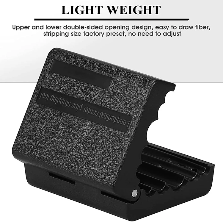 Fiber Optic Cable Jacket Loose Tube Longitudinal Cutter Beam Tube Fiber Cable Stripper Tool