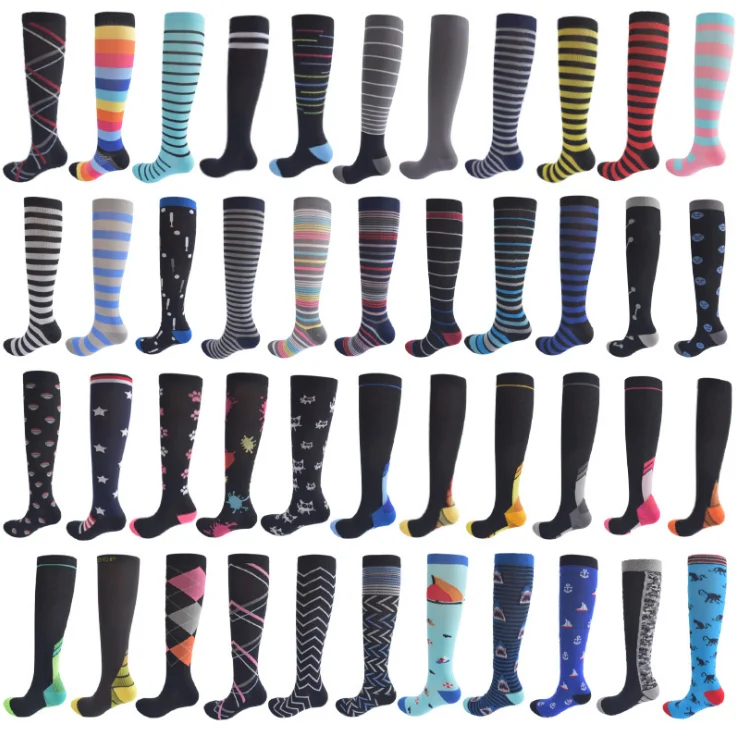 
 Hot Selling Design Sport Socks Men Excellent Quality Snagging Resistance Pressure Socks  