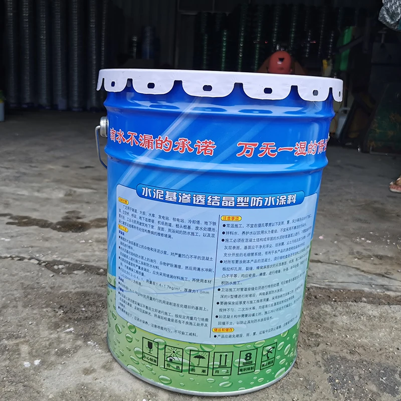 
Wholesale high quality cement - based PERMEABLE CRYSTALLINE WATERPROOF COATING of Roof Toilet wall For Sale 