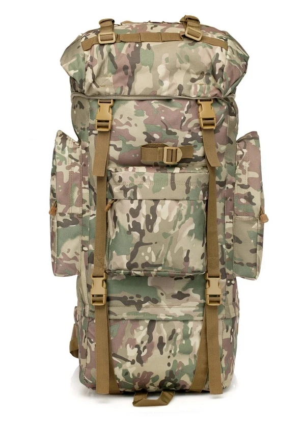 Tactical Backpack 70L Large Capacity Waterproof Outdoor Camouflage Backpack