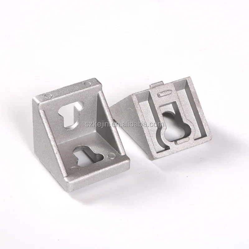 Factory Cheap Wholesale T slot Connection Angle 45x45 aluminum profile corner bracket