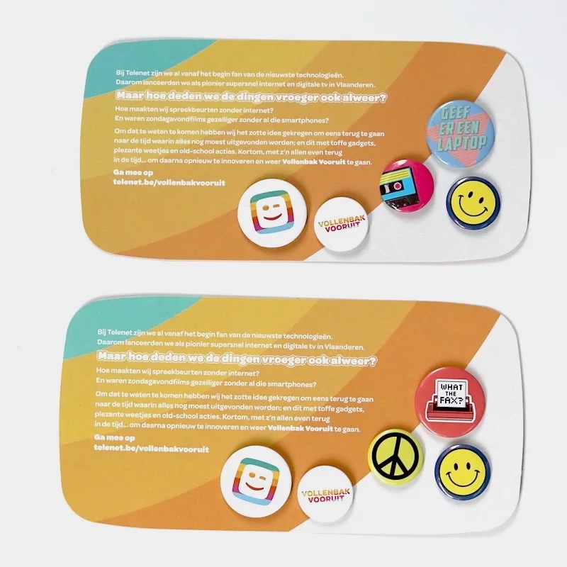 new design very cheap price good quality 5pcs pin button set,  25mm 1inch size round metal tin button badge set