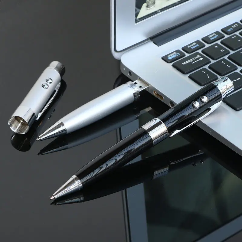 Real capacity 5 in 1 usb pen drive 64GB 32GB 16GB 8GB 128GB laser pointer 3.0 USB flash drive stainless steel Drives storage 1 o