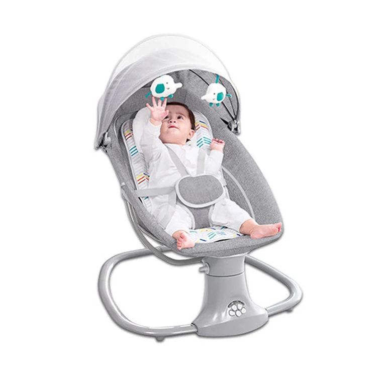 3 In 1 Deluxe Multi-Functional Bassinet Infant Cradle Electric Baby Bouncer Swing Chair