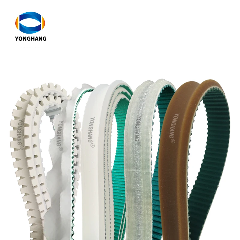 PAZ NFT T5-1775 /750/1150 /1160 /1190//1645/2000  polyurethane rubber coated  grooving toothed  sausage timing belts