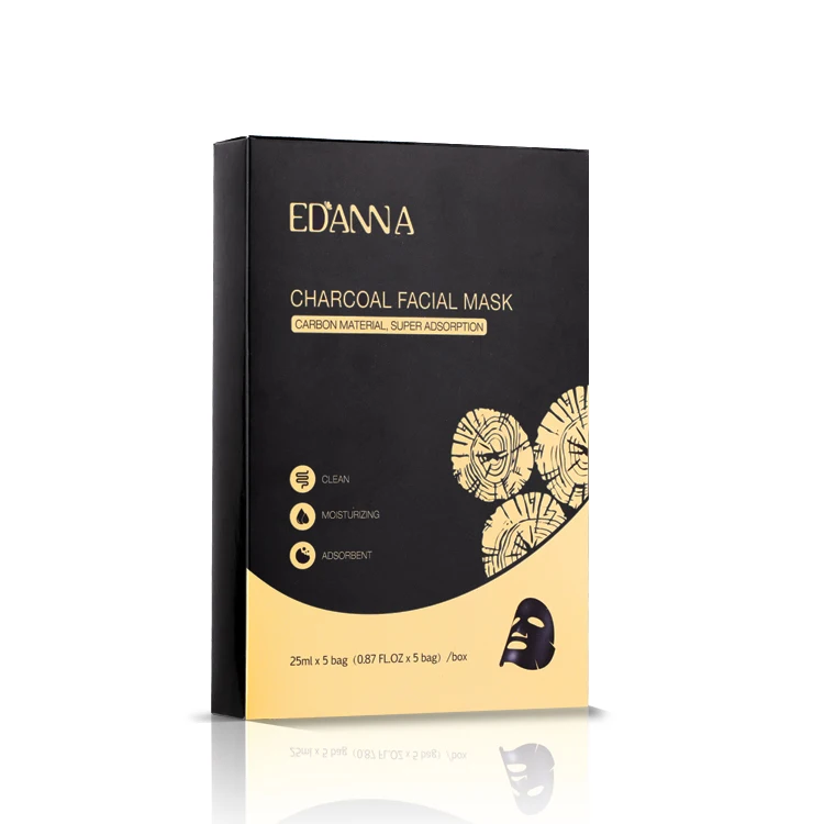 
Wholesale Private Label Organic Deep Cleaning Charcoal Facial Mask 