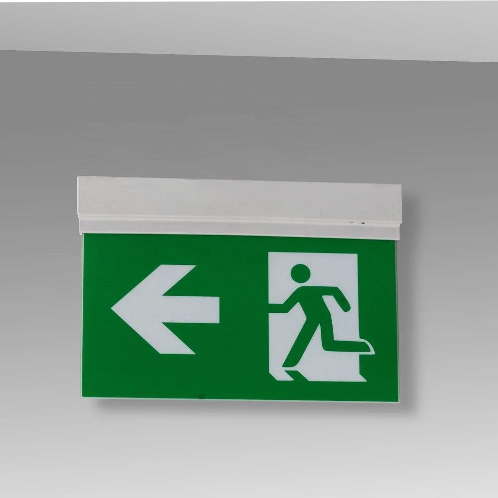 Brand New Design Permanent Rechargeable Battery Backup LED Escape Lamp