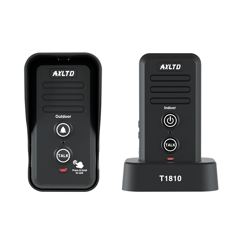 Crystal Clear Wireless Audio Intercom System Original Factory New T1810 Wireless Voice Intercom For Home And Office