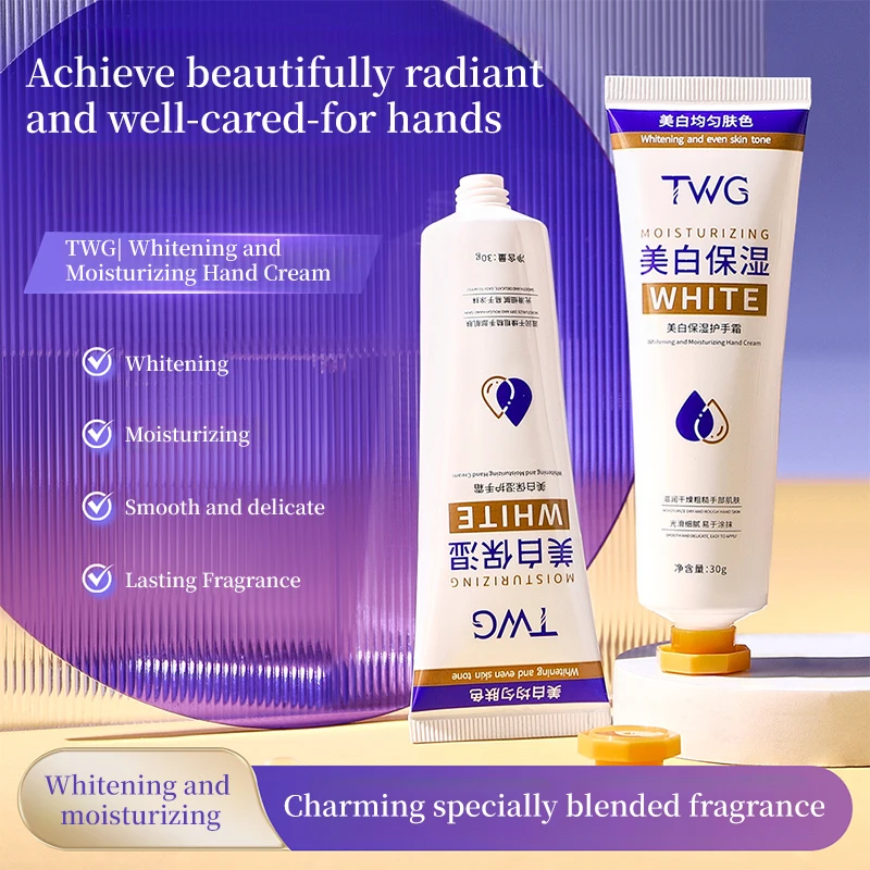 TWG Refreshments Hand and Nail Cream Anti Cracking Anti Chaps Skin Care Products Hand Care Moisturizing Whitening Hand Cream