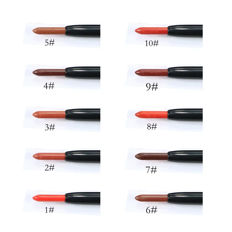New Arrival Lip Liner Lipstick Makeup  Waterproof Cruelty Free Lipliners Custom Logo