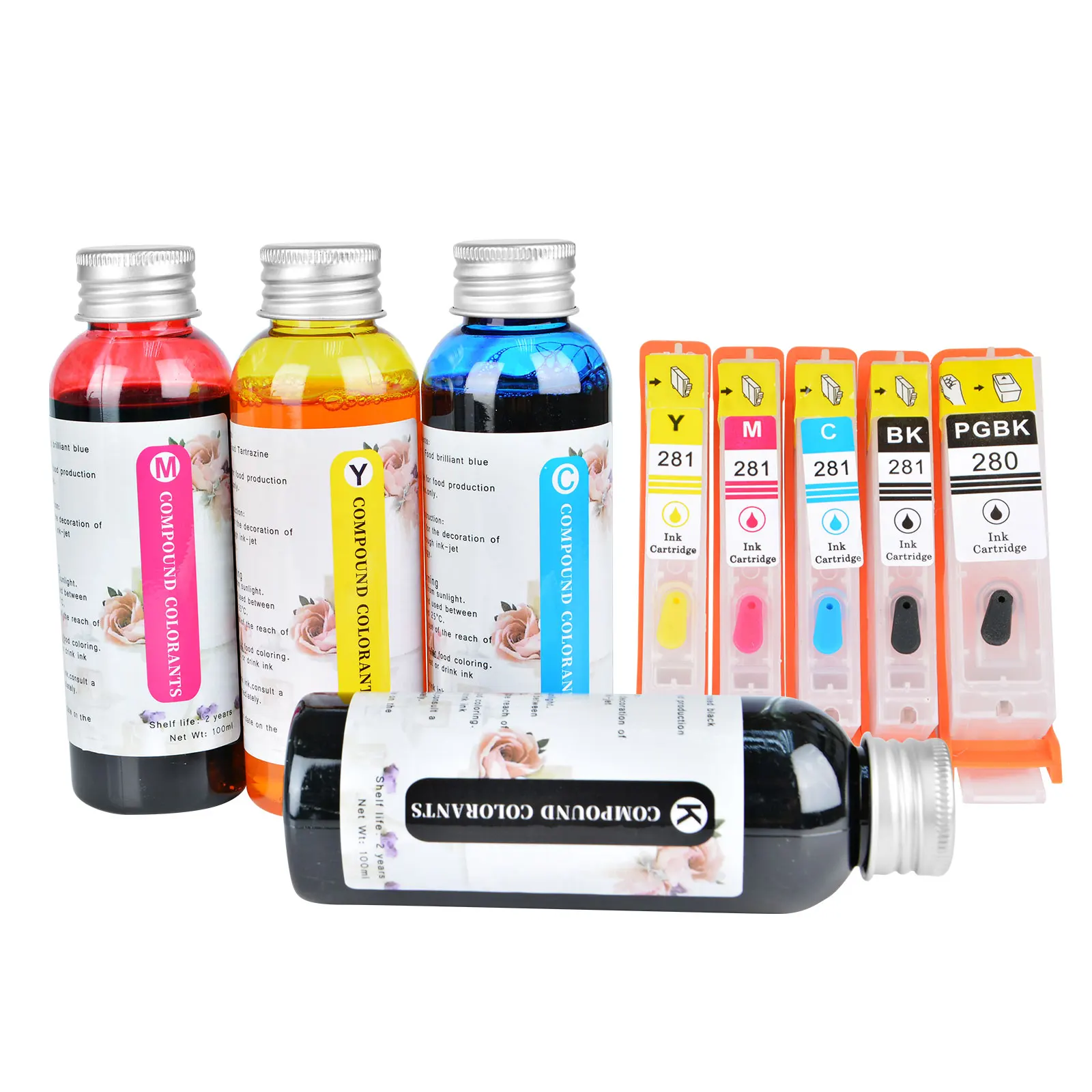 Edible ink canon edible ink coffee printer compatible with epson hp cannon edible ink