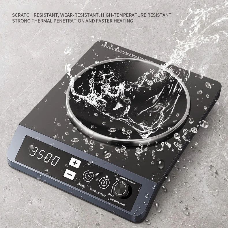 Wholesale China Smart Multi Cooker Commercial Fast Heating Single Induction Cooker Stove 3500W 5KW With Concave surface