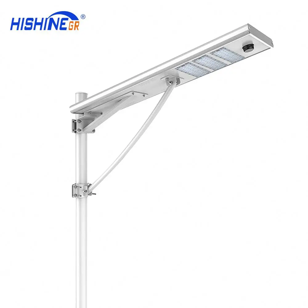 waterproof ip65 integrated lamp super bright led power security road lamp solaire panel Outdoor all in one Solar Street Light