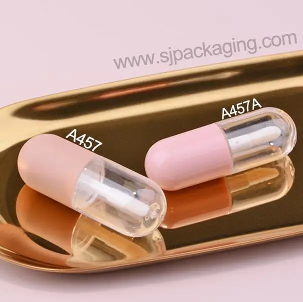 4.5ml/6ml empty mini capsule lip gloss tube liptint container with wand for liquid lipstick cosmetic packaging