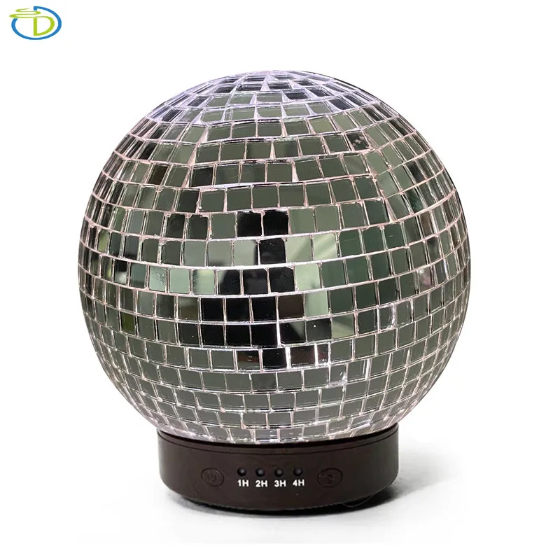 dropshipping round ball aromatherapy machine umidificador de ar oil essential diffuser Wholesale glass aroma diffuser for hotel