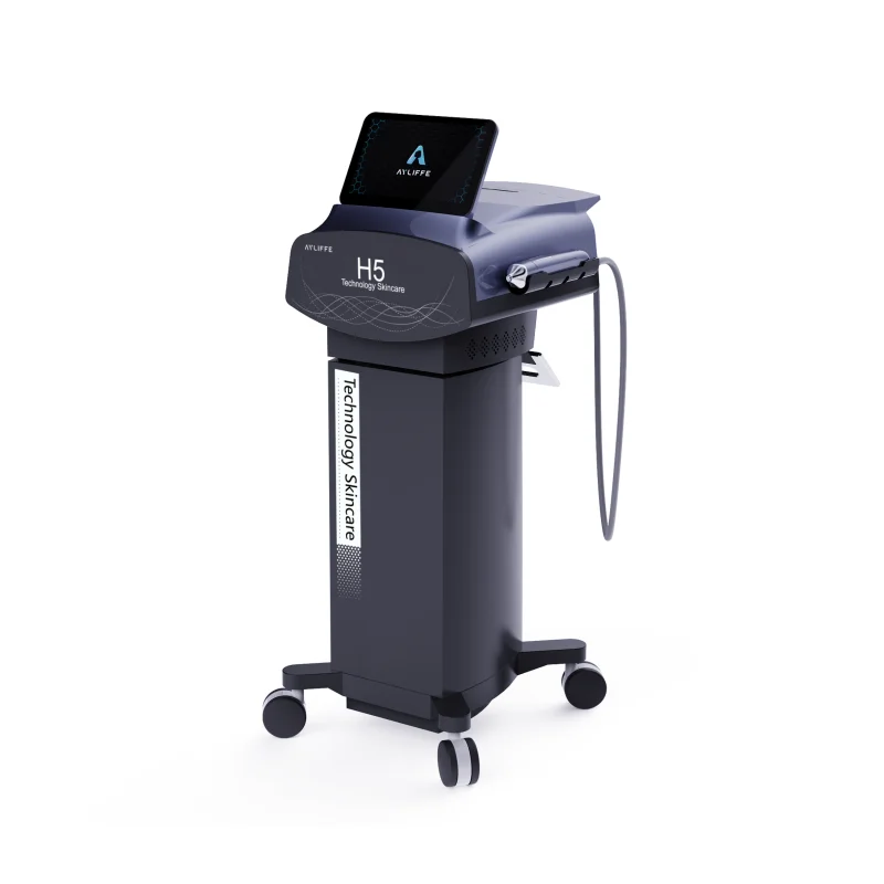 AY-H5 Non-invasive high pressure spray mesotherapy Machine No Needle Electroporation Mesotherapy Machine