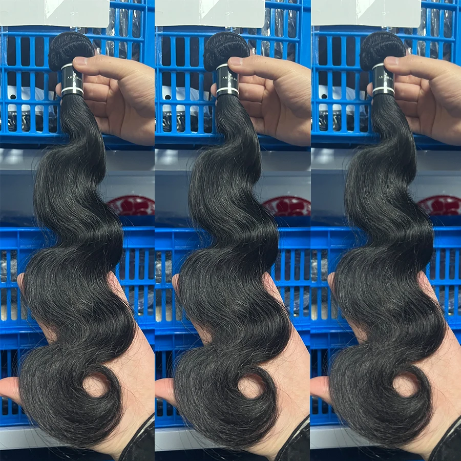 AML super great quality hair exclusive virgin hair dye any raw virgin cuticle aligned human hair bundles