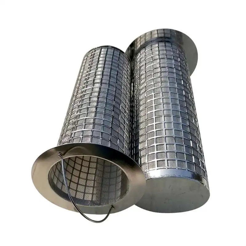 Johnson Wedge Wire Pipe Base Screen Perforated Slotted Base Pipe Custom Factory China