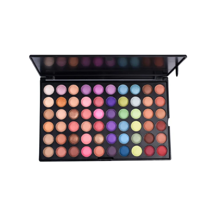 eyeshadow palette private label glitter base nude multichrome primer neon eyeshadow no logo