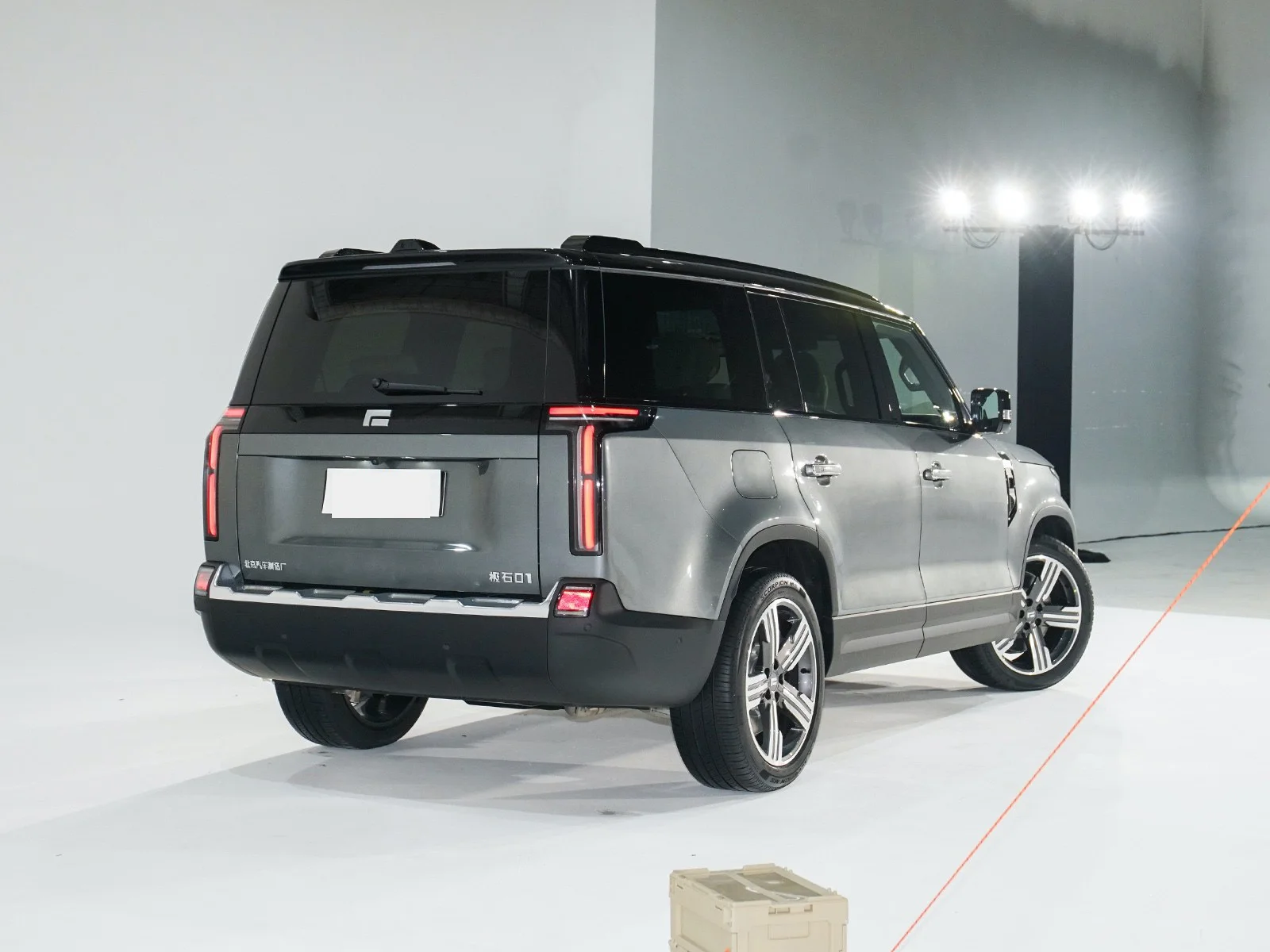 2024 6 seat and 7 seats series hybrid extender range car polar stone 01 ji shi 01 new energy luxury suv vehicle