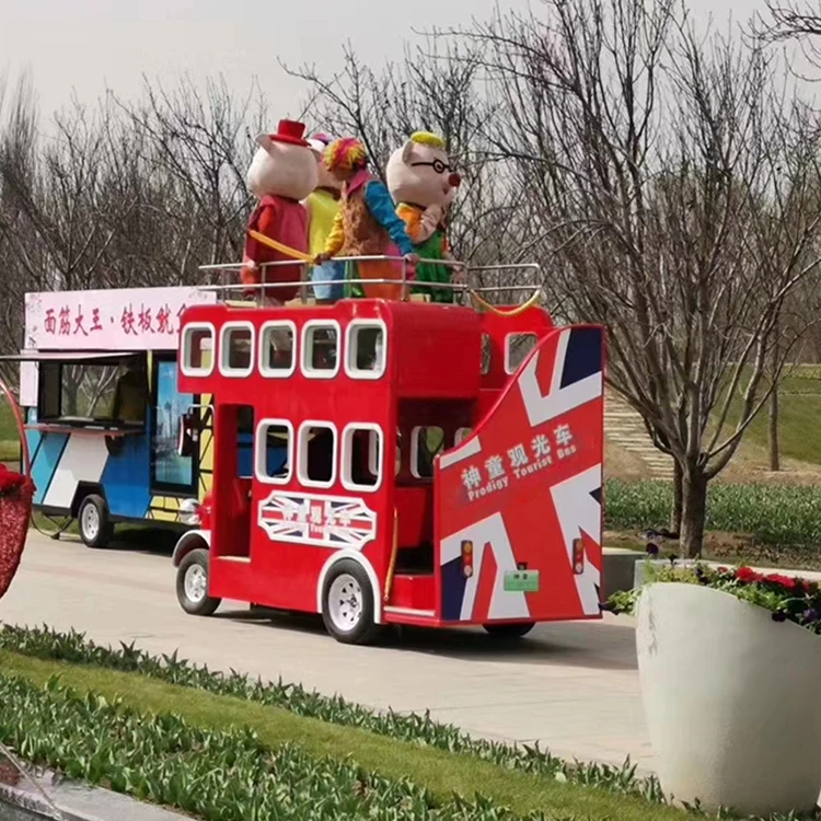 Top Quality Hot Selling Tourist Bus Children Outdoor London Bus for sale