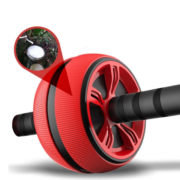 Wholesale Price Fitness Abdominal Trainer ABS Exercise Double Roller Wheel Set