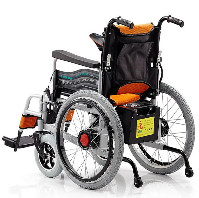 2022 top Quality Cheap Price Power Wheelchair Lightweight Folding Electric Wheelchair For Sale with powerful motor