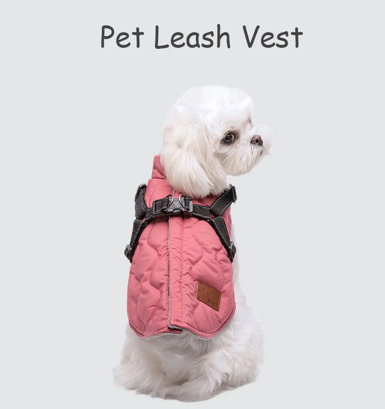 Manufacturer Warm Cotton Coats Jackets Winter Luxury Pet Clothes Dog Apparel