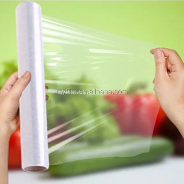 
Manufacturer Wholesale High Quality Food Grade Hand Stretch Polyethylene Cling Film 