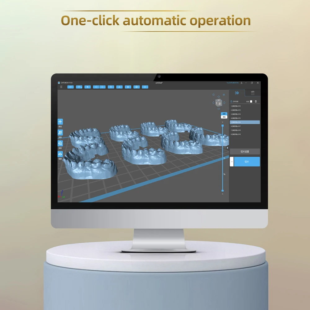 Профессиональный высокоточный 3d принтер Acme G150 NEO Industrial DLP для медицинской стоматологической литейной смолы