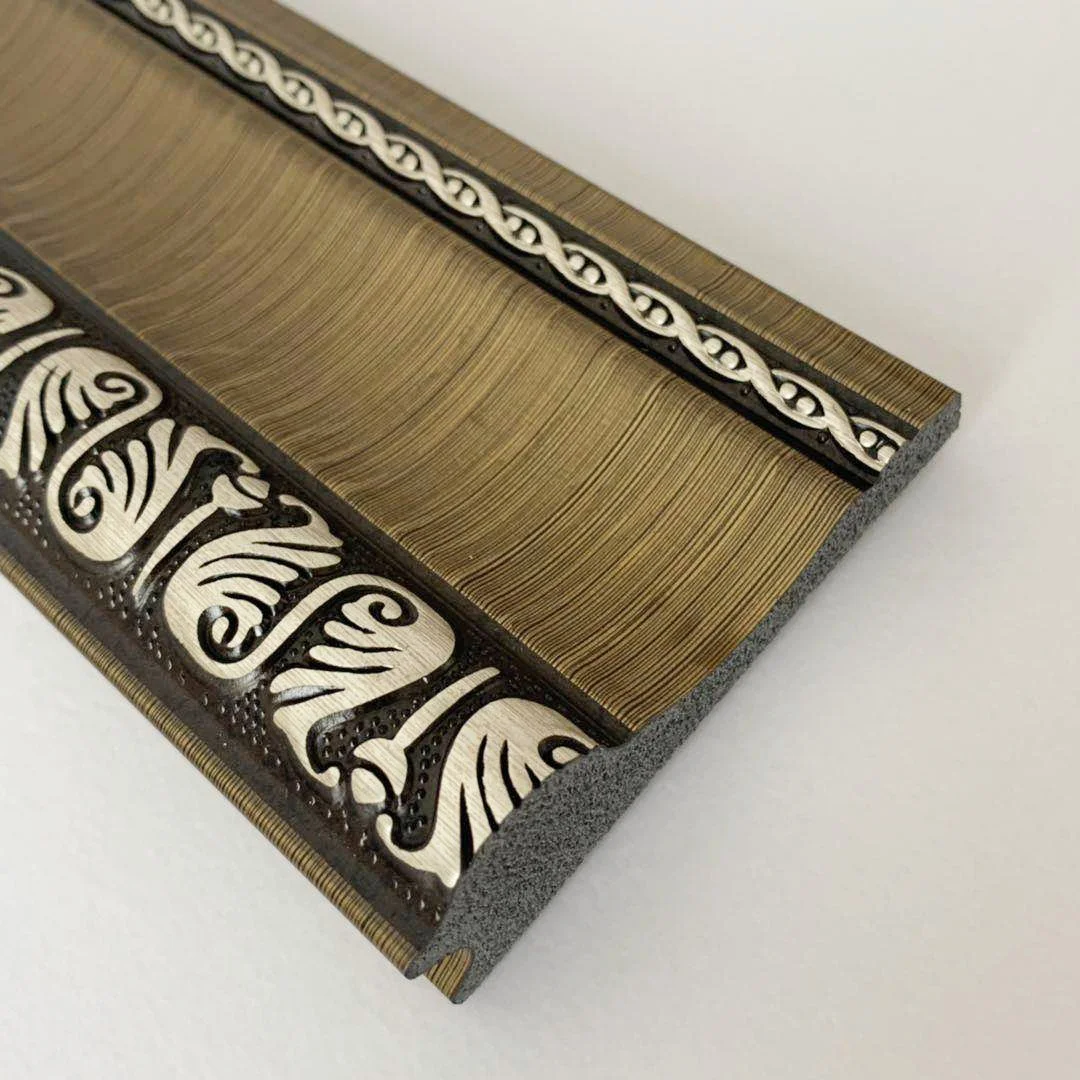 В наличии, разноцветная текстурированная декоративная полистирольная формовка для интерьера