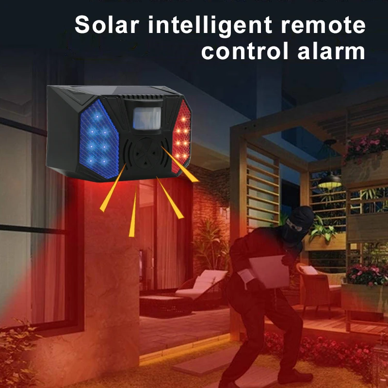 Датчик движения на солнечной батарее