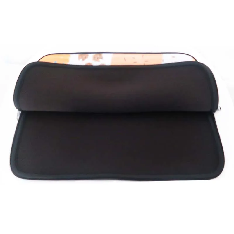 High Quality Neoprene Laptop cover Sublimation Laptop Sleeve Briefcase For School Office Travel Work