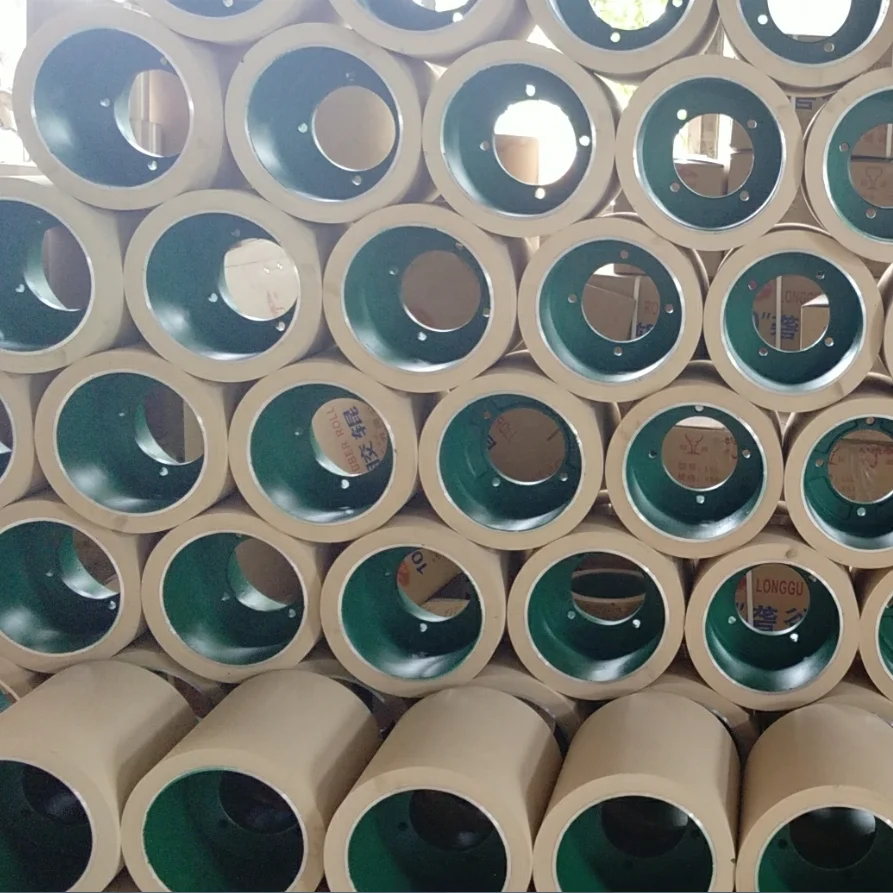 Customized color SBR rice mill rubber rollers for rice mill