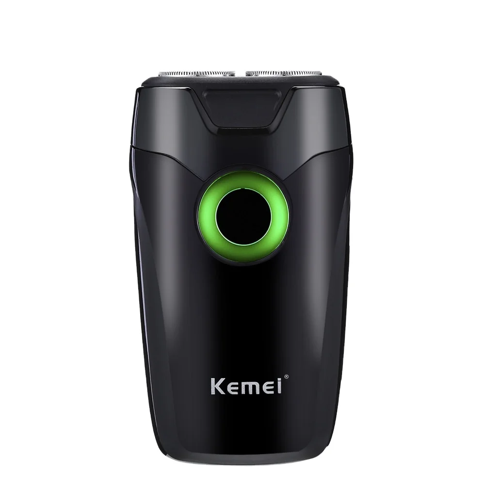Kemei, хит продаж, с двумя лезвиями перезаряжающаяся бритва CE по ограничению на использование опасных материалов в производстве бритвы KM-202A Беспроводная портативная Вакуумный Пылесос нож для нарезки хлеба, профессиональный, Бритва для мужчин