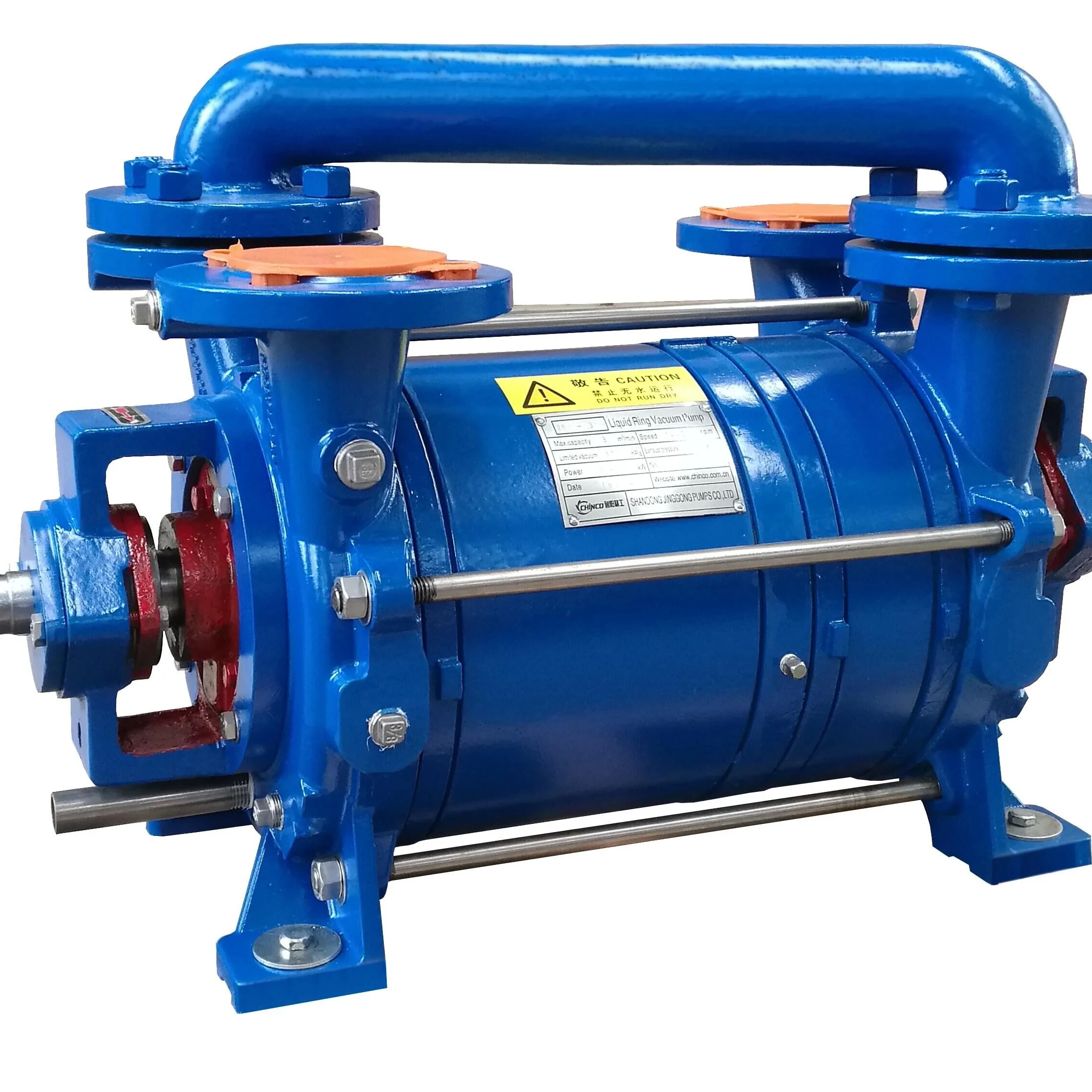 DLV 800 double stage water ring vacuum EVP liquid ring vacuum pump two stages for oil gas plant