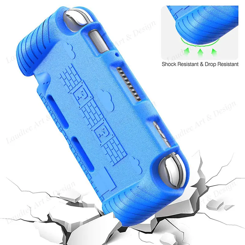 Laudtec EVA06 Eva Iphone Console Carry Cute Hard Shell Custom Casing Lite Game Card Grip Cover Clear Case For Nintendo Switch