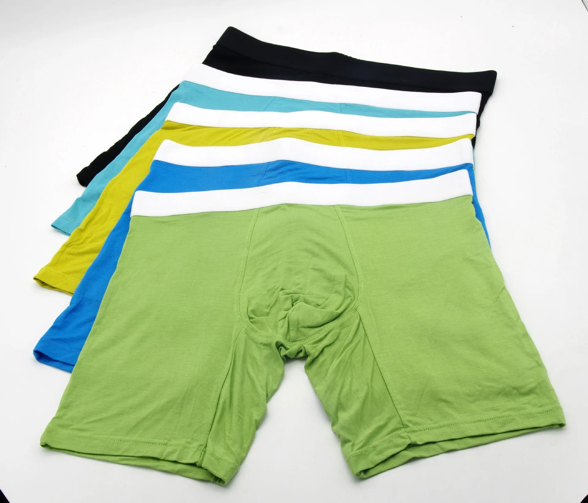 Maxesc OEM ODM Thin Leather Case Transparent Sexy Silk Lace Mens Panties Undergarments Underwear Brief Boxer Trunks For Men