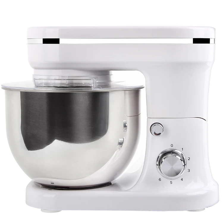 1200W Stainless Steel 304 Bowl 5L 6 Speed  Multi-function Stand Mixer