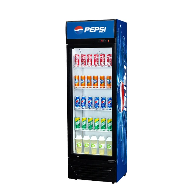 CE new design beverage display freezer pepsi cooler refrigerator