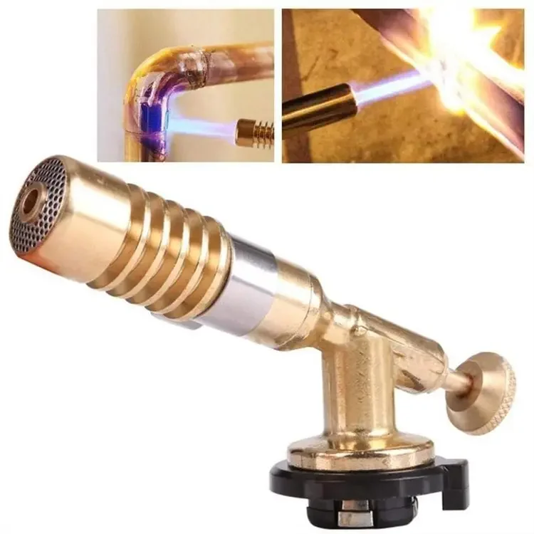 Outdoor Portable Camping Flame Welding Gun Creme Brulee Burner Torch Heating Torch Lighter