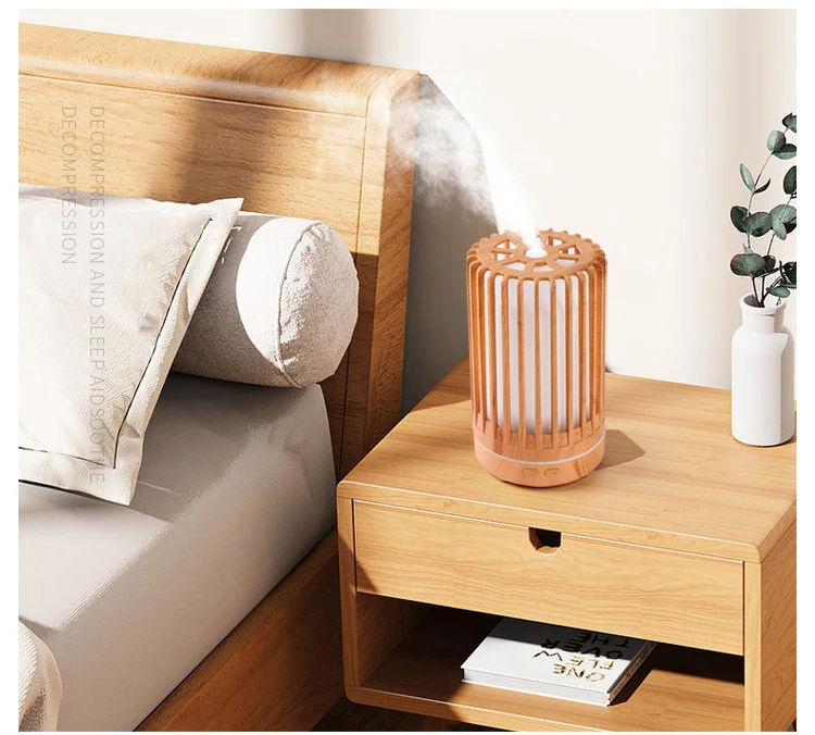 Smart Mini Essential Oil Ultrasonic Portable Spray Electric Humidifier Water Mist Scent Aroma Home Air Diffusers