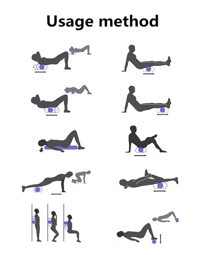 High Intensity Customized 4 Speed   Vibration Electric  japanese handheld vibrating rotating Ball Massage with Lithium battery