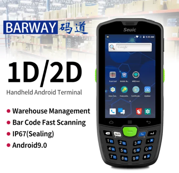 SEUIC A9 New Arrival Portable Android PDA Scanner Android Handheld Terminal Data Collector