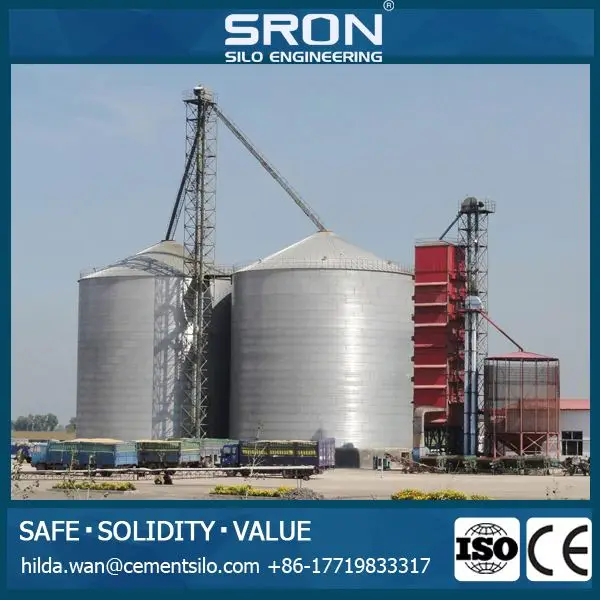 Customized 1000kg Silo for Corn Wheat Soybean Flour Storage