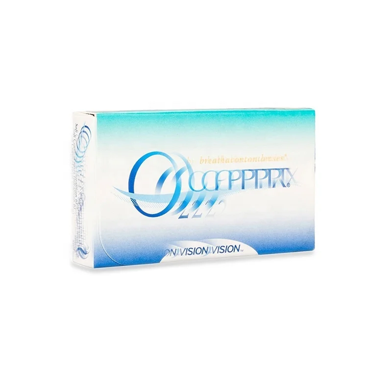 Custom packaging paper box for contact lenses hot sale contact lenses packaging box