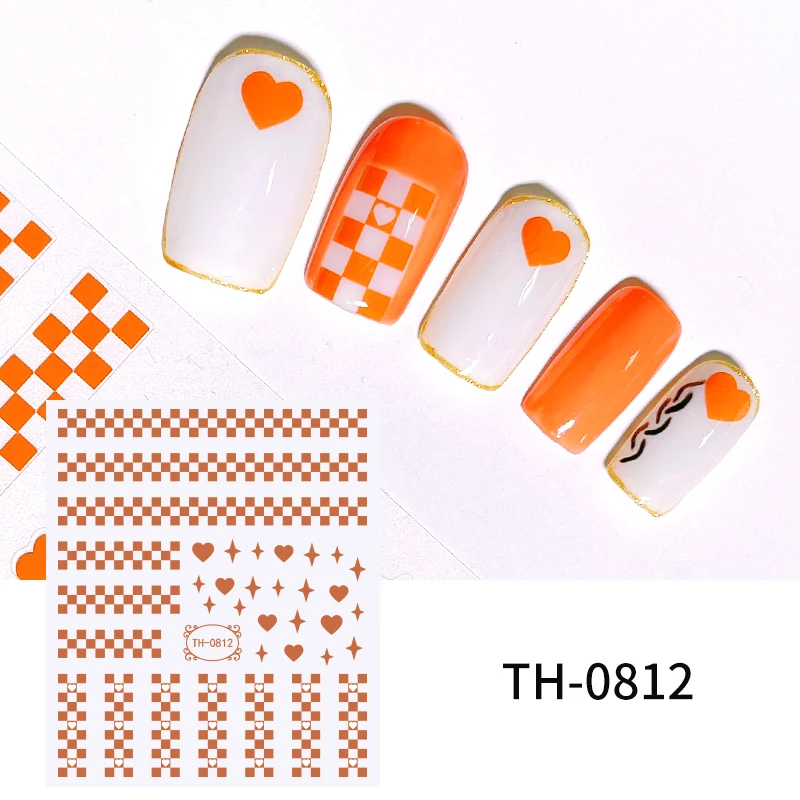 Factory Direct Price Deft Design Sequin 2023 Nail Art Stickers Decal
