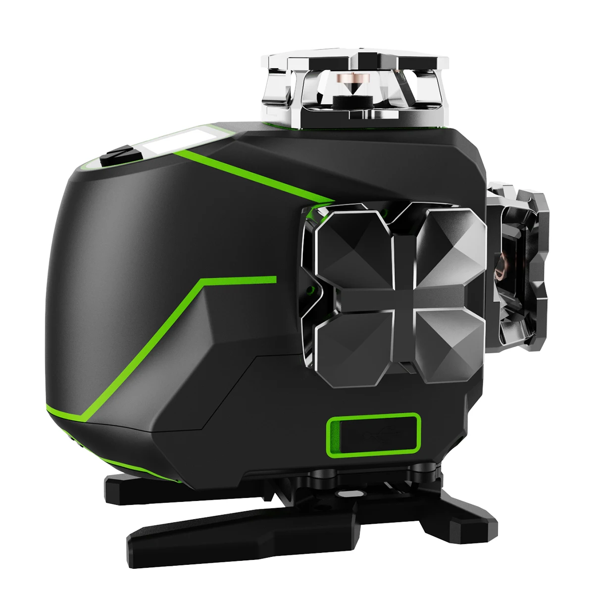 
S04CG 4D 360 degree Outdoor&360 Self Leveling 16 Cross Line Green Beam Rotary Automatic Laser Level 