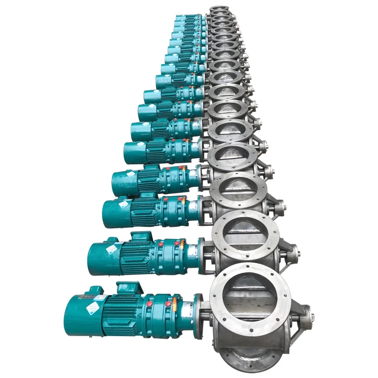 China Supplier Wholesale Titanium Rotary Airlock Valve With Flange