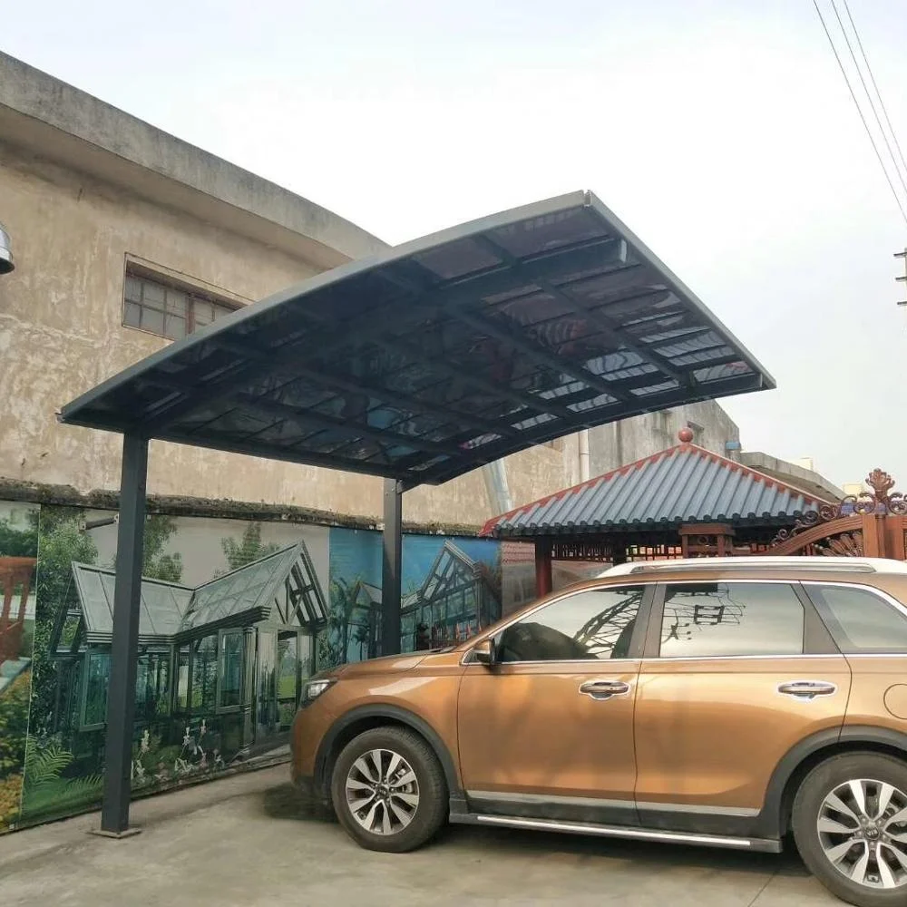 Garden used polycarbonate cover aluminum car tent for car wash